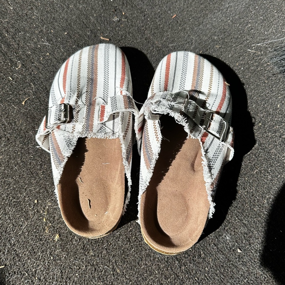 Slide on shoes